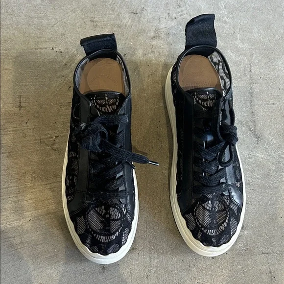 Chloè lace sneakers size 40 - Picture 2 of 7